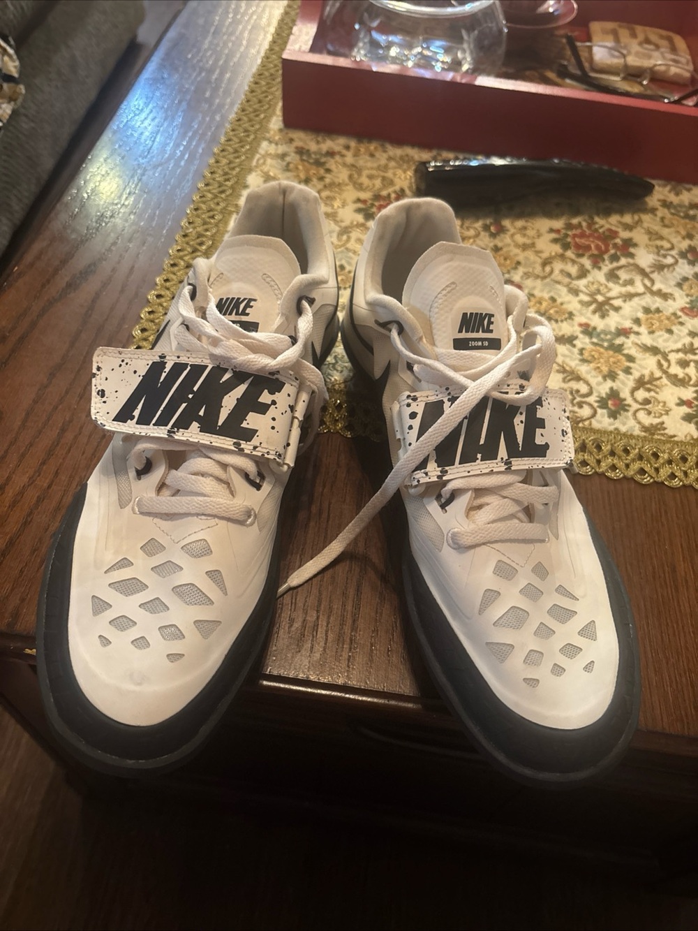 Nike Zoom SD 4 Track Field Throwing Shoes Men’s Size 10 Shot Put Discus 685135-0